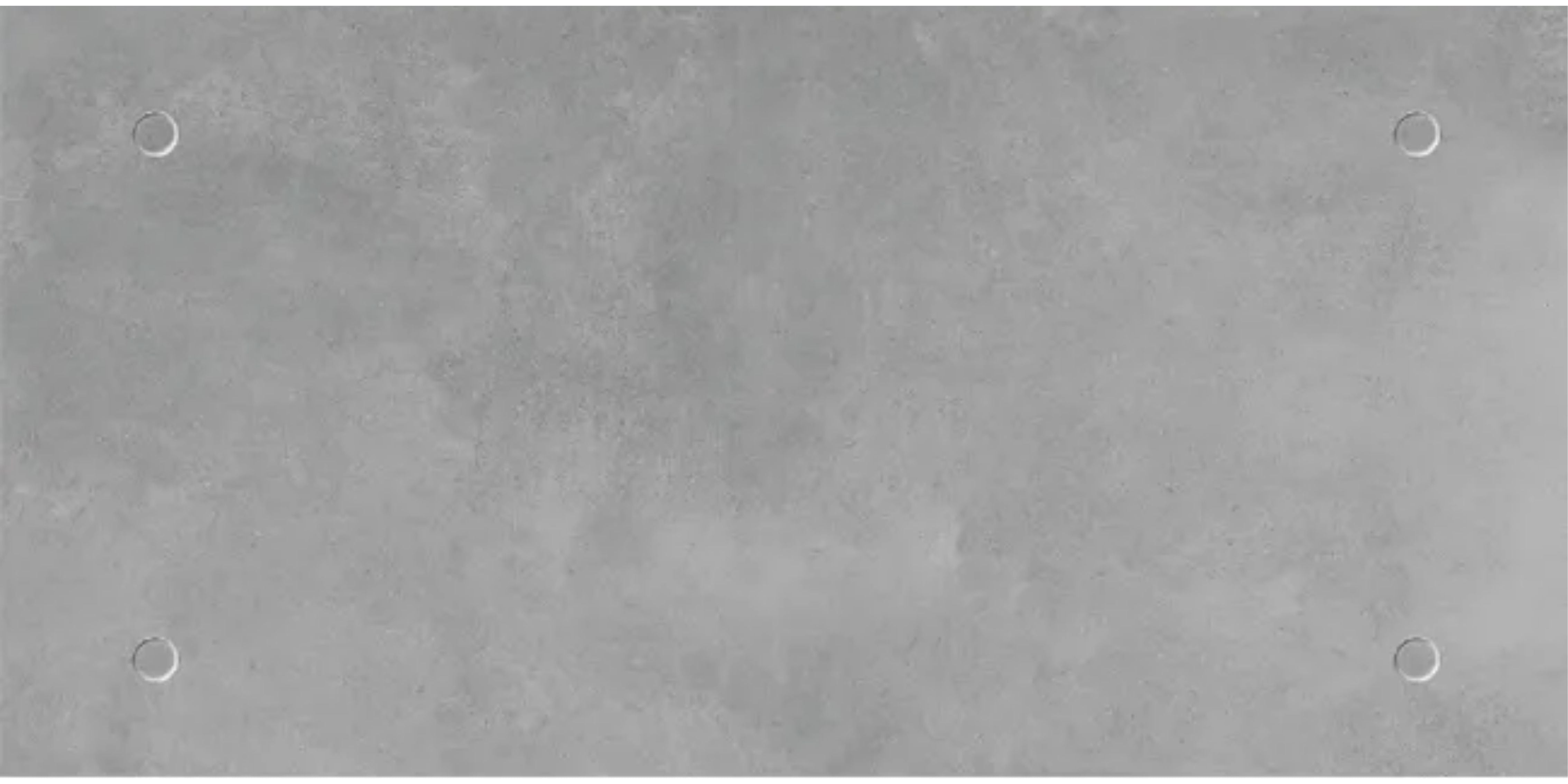 34.Four-Hole Polish Concrete Stone - Loozee Dim Grey - FP-LD-1200x600-G4