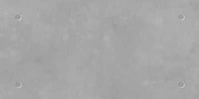 34.Four-Hole Polish Concrete Stone - Loozee Plain Grey - FP-LP-1200x600-G4