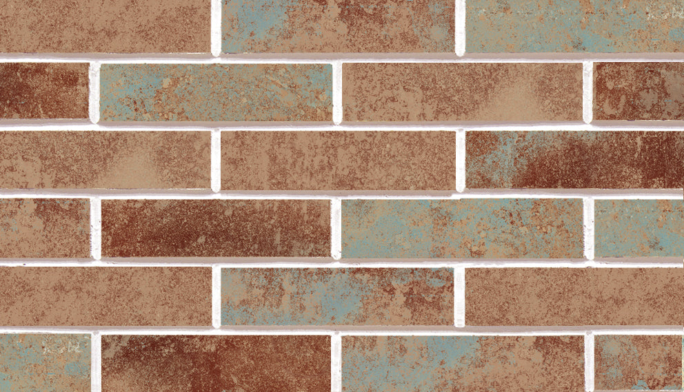 51.G Facing Brick - Palace Brown-green - GF-PB-490x115-G4